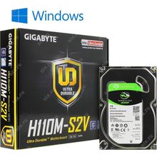 платформа GIGABYTE GA-H110M-S2V  Seagate ST1000DM010  Windows 10  Home  SL  (OA3)