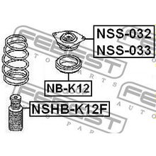 Опора Амортизационной Стойки | Перед Прав | Nissan Tiida Jpn Make C11 2005.08-2012.06 [Gl] Febest арт. NSS032