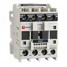 Контактор  КМЭ 3P 25А 400 230 AC 11кВт |  код.  ctr-s-25-220 |  EKF