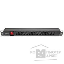 5bites PDU1219A-09 Блок розеток 12IEC AL SWITCH 1U 19"