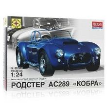 МОДЕЛИСТ Сборная модель Автомобиль родстер АС289 Кобра, 1:24 (602405)