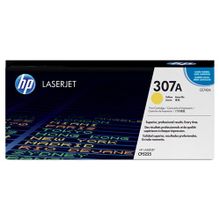 Картридж HP 307A (CE742A) желтый