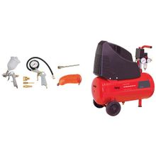 Компрессор коаксиальный безмасляный FUBAG HOUSE MASTER KIT + 5 предметов