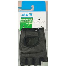 STARFIT Перчатки для фитнеса SU-115, черные