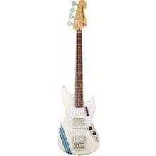 PAWN SHOP MUSTANG BASS RW OLYMPIC WHITE WITH STRIPE