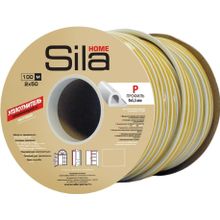 Sila Home 9 мм*100 м 5.5 мм белый