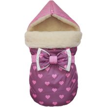 LovelyCare Конверт на выписку Сладкие сердечки (овчина) 100352