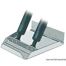 Osculati Twin trim flaps HS 30x45 cm, 51.234.02