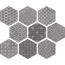 Ape Soft Grey Kendo Mix Hexagon 23x26 см