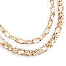 Многослойное колье под золото (арт. 82997-2)