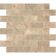 Atlas Concorde Aix Aix Beige Minibrick Tumbled 9AKE мозаика многоугольная 305 мм*305 9 мм