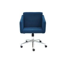 Tetchair Кресло MILAN хром, синий
