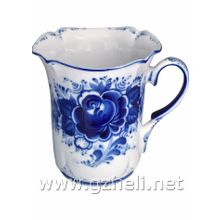 Бокал "Колокольчик №2" малый. Гжельский фарфор. арт. 1533