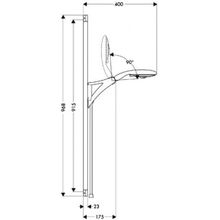 Душевой гарнитур Hansgrohe Raindance E 150 AIR 3jet (27874000) (90 см)