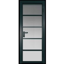  Двери ProfilDoors Модель 14AG Стекло Матовое Цвет профиля Зеленый матовый