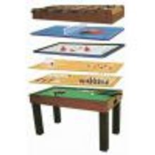 Футбол Аэрохоккей Теннис Бильярд Боулинг Шашки Шахматы Нарды 121х61х79 см