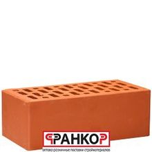 Кирпич лицевой красный гладкий щелевой 1,4 НФ М-175 (352 шт.) Braer