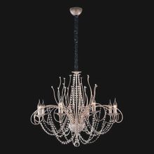 Eurosvet 10002 8 белый с золотом прозрачный хрусталь Strotskis