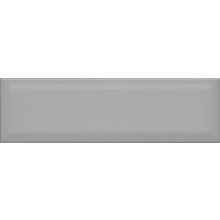 Керамическая плитка Kerama Marazzi Аккорд 9014 серый грань настенная 28,5х8,5