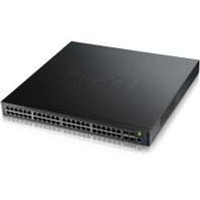 ZyXEL GS3700-48 управляемый коммутатор , L2+ Gigabit Ethernet, 48 разъемов RJ-45, 4 SFP-слота