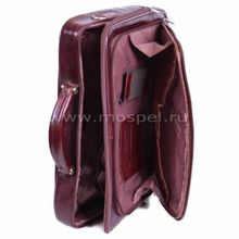 Rockfeld Кейс из кожи бордово-коричневого цвета 05-020245A