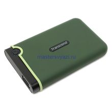 Внешний жесткий диск Transcend TS1TSJ25M3G Portable HDD StoreJet 25M3G 1.0Tb USB3.1, Милитари зеленый