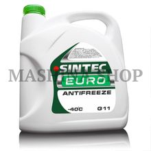 Антифриз SINTEC -40 G11 Euro зеленый 5кг