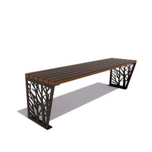 Скамейка садовая «РОЩА» банкетка (1,8м)