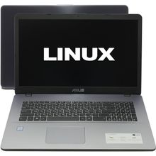 Ноутбук ASUS VivoBook X705UV    90NB0EW2-M02470   i3 6006U   8   1Tb   920MX   WiFi   BT   Linux   17.3"   2.22 кг