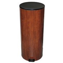 Ведро для мусора с педалью (50 л) вишня,бук