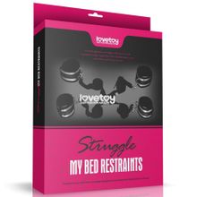 Набор для фиксации Struggle My Bed Restraints (244547)