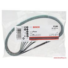 Bosch Набор 10 шлифлент Best for INOX K180 Y580  20x457 мм по нержавейке (2608608Y63 , 2.608.608.Y63)