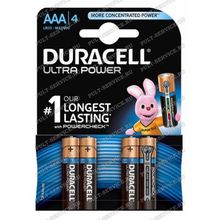 Батарейка Duracell LR03 (AAA) (1,5V) UltraPower блист-4