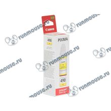 Картридж Canon "GI-490" (желтый) для PIXMA G1400 2400 3400 [131837]