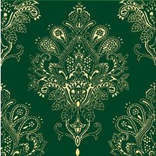 Декор Fabresa Paisley Decor Verde Botella 200х200