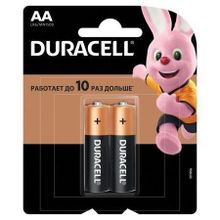 Батарейка AA DURACELL LR6-2BL, 2 шт, блистер (MN1500)
