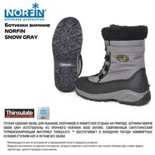 Ботинки зимние Norfin Snow Gray
