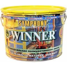 Финкраска Симфония Winner 10 л бесцветная шелковисто матовая