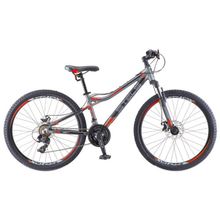 Велосипед STELS Navigator 610 MD 26 V040 (2018) 16" Антрацитовый-красный LU074277