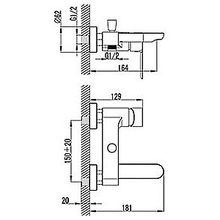 Смеситель Lemark Magic LM3402C для ванны с душем