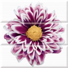 Керамическая плитка Absolut keramika Aure Composicion Flowers панно 45х45