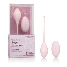 Вибромассажер Vibrating Remote Kegel Exerciser нежно-розовый