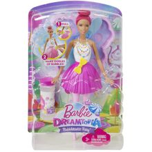 Barbie Фея с волшебными пузырьками красная