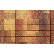 Плитка тротуарная ВЫБОР ЛА-Линия 2П.8, Листопад Осень коричнево-красно-желтый гранит, 200*100*80 мм