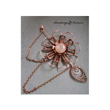 Брошь "цветок"