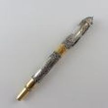 Серебряная эксклюзивная ручка Волки 1447_SR