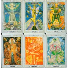 Карты Таро: "Aleister Crowley Thot Tarot Deck" (CR80)