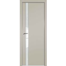  Двери ProfilDoors Модель 106E Цвет Шеллгрей Стекло Lacobel Белый лак