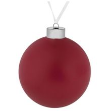 Елочный шар Colour, 10 см, красный