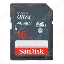 SanDisk Ultra SDHC Class 10 UHS-I 48MB s 16GB
